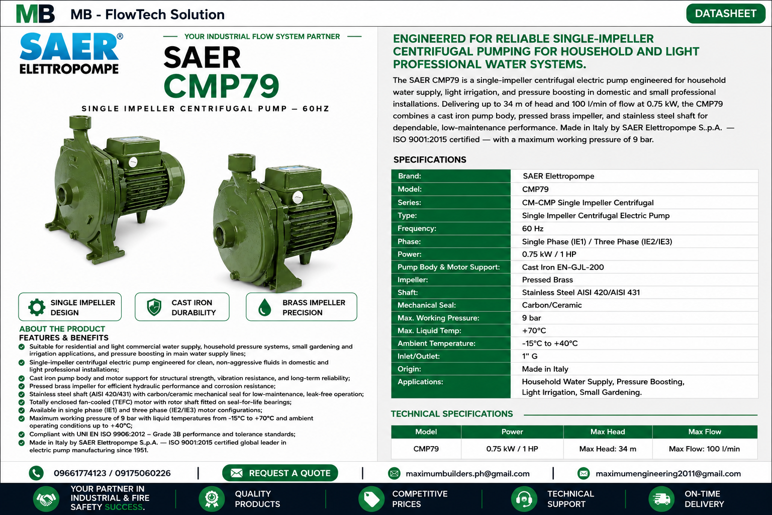 CMP79 Brochure