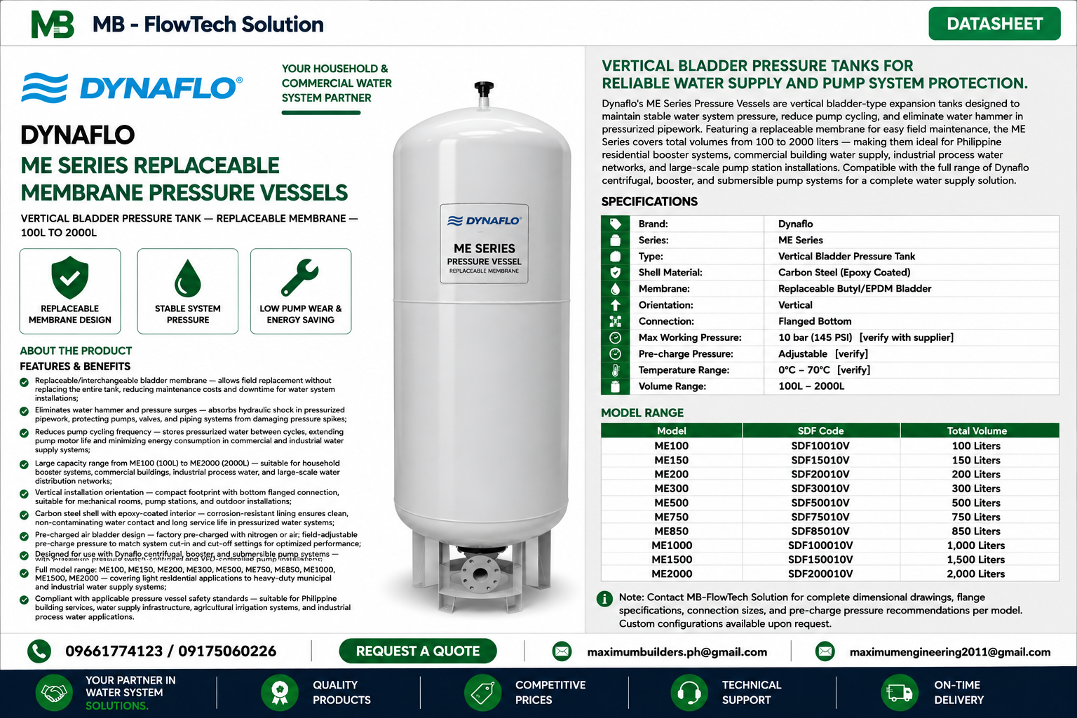 ME Series Brochure